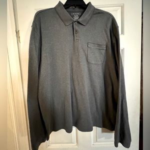 Van Heusen  Mens long sleeve polo size XL